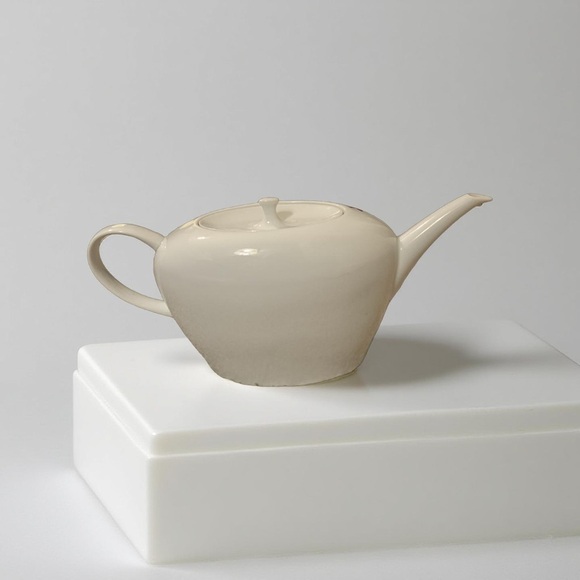 MIKASA PURE RED SL-134 TEAPOT COFFEE POT with lid excellent condition - Picture 5 of 10